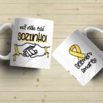 Canecas + Camisetas Lettering - Setembro Amarelo - Imagem 3
