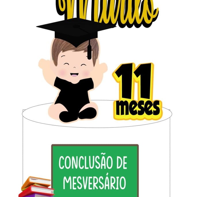 Baby Conclusão Mesversário