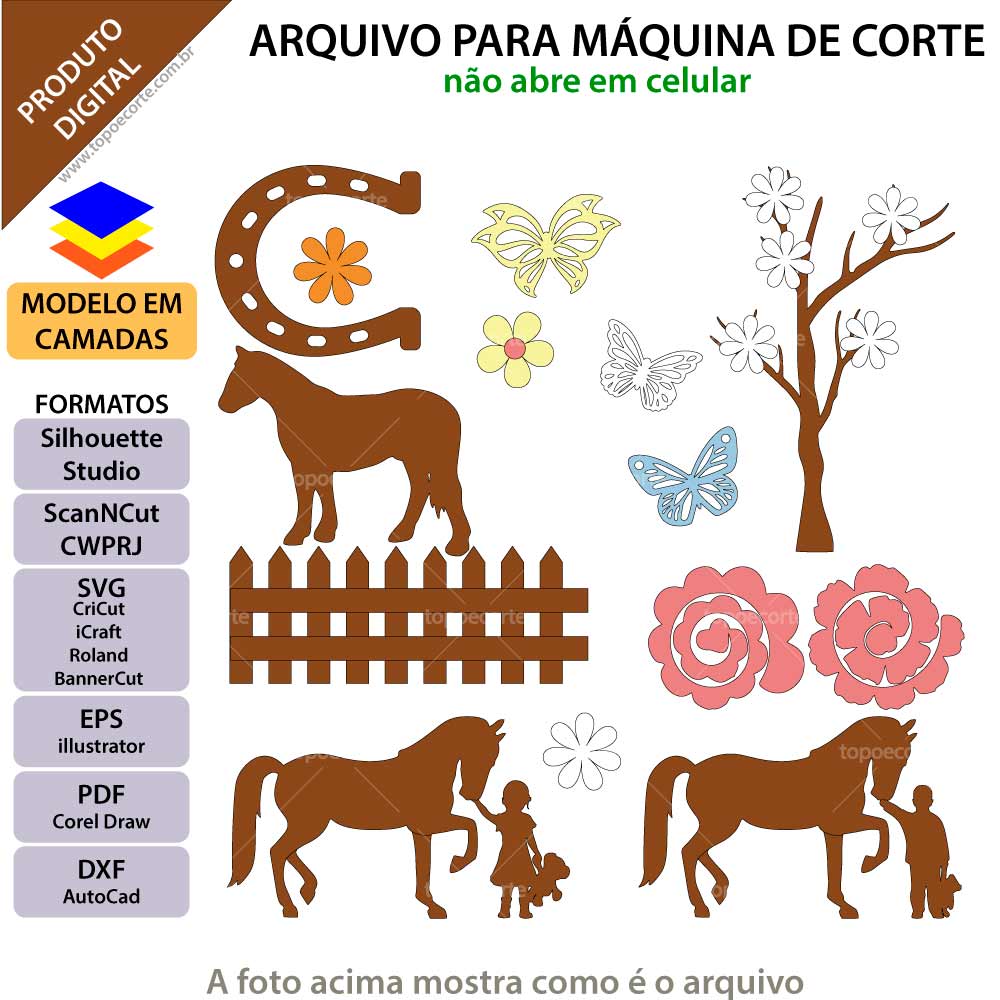 Cavalos Crianças