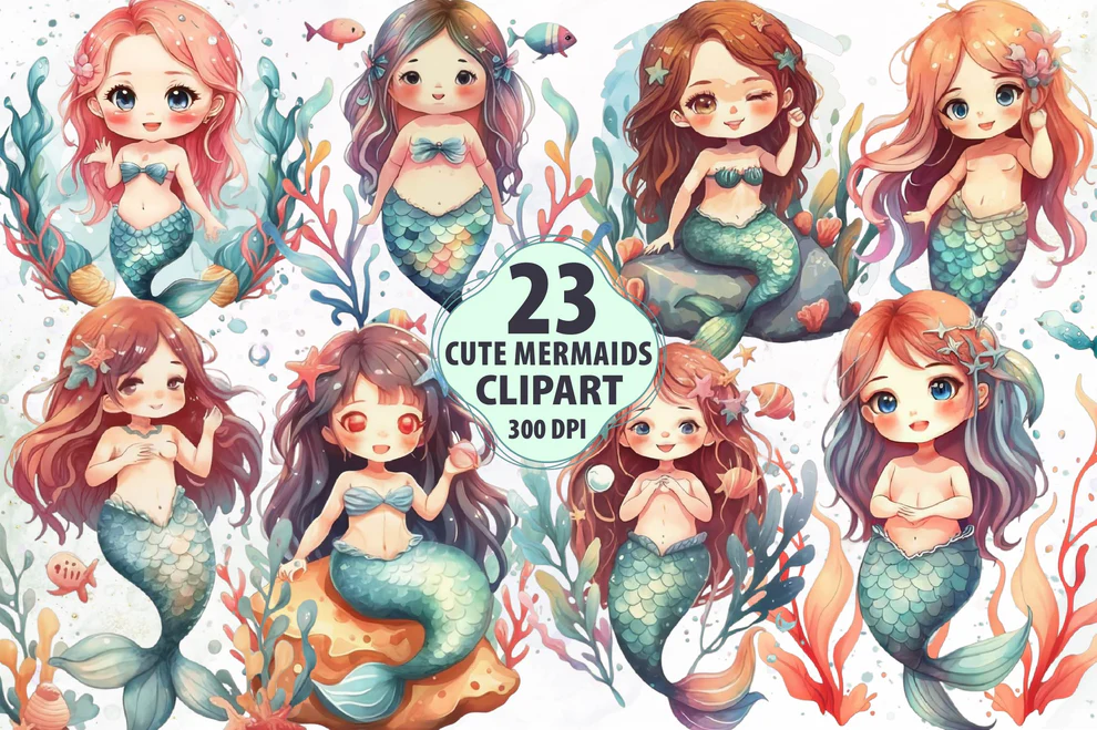 Cute Mermaids