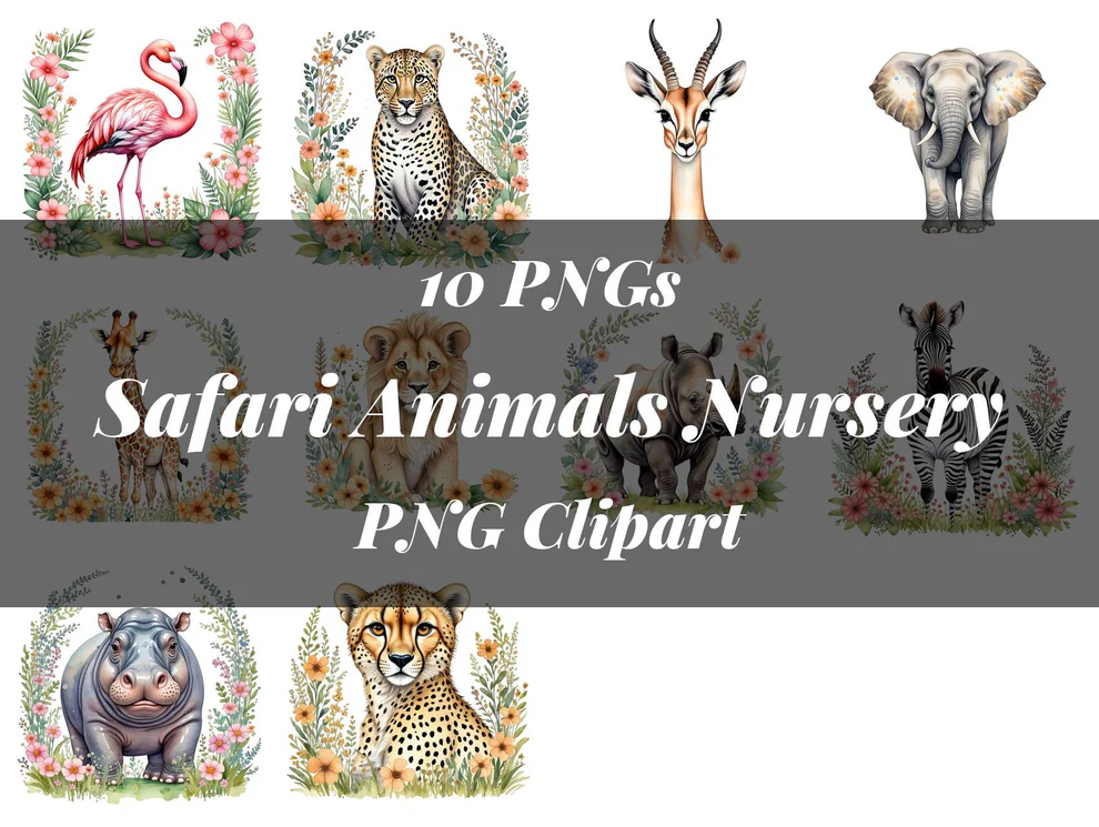 Safari Animals Nursery