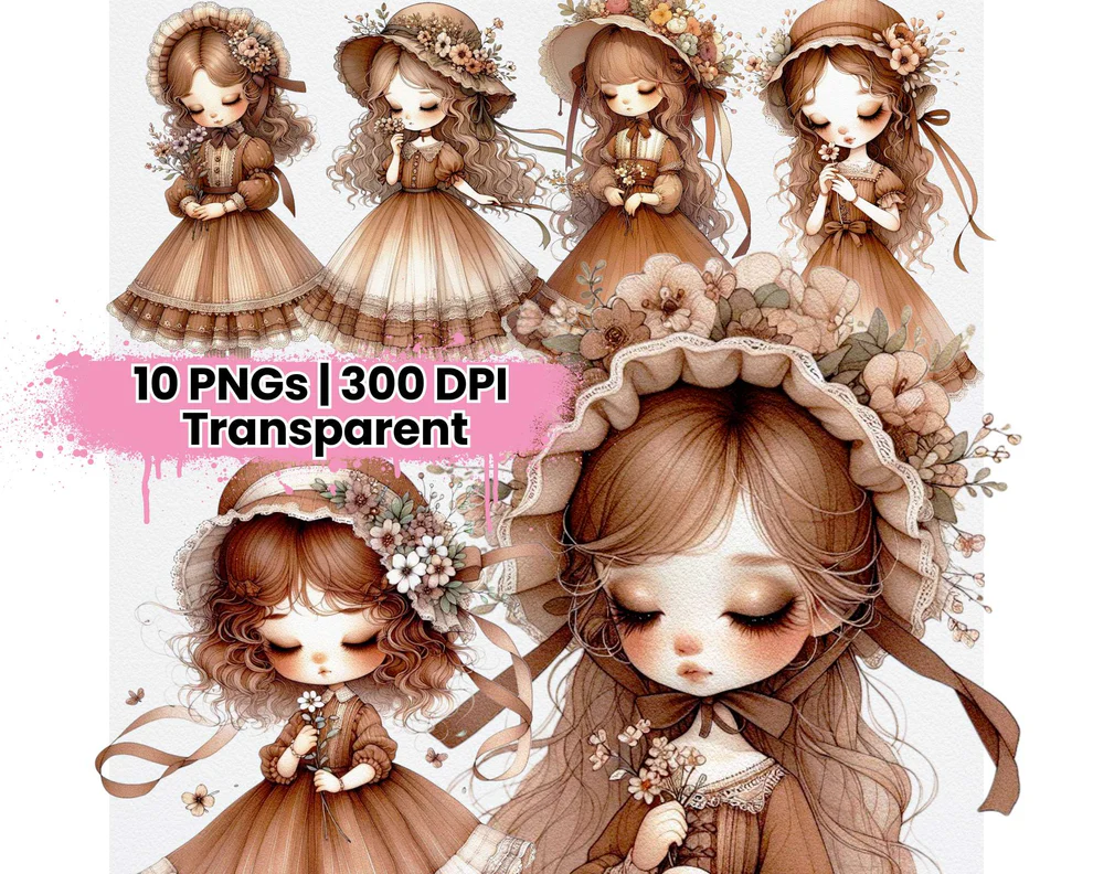 Vintage Spring Doll 2