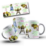 O que a Gente Vai Prometer Um Para o Outro Shrek e Fiona – Arte Avulsa
