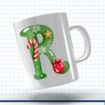 Kit Alfabeto Natalino - Artes Avulsa Caneca - Imagem 3