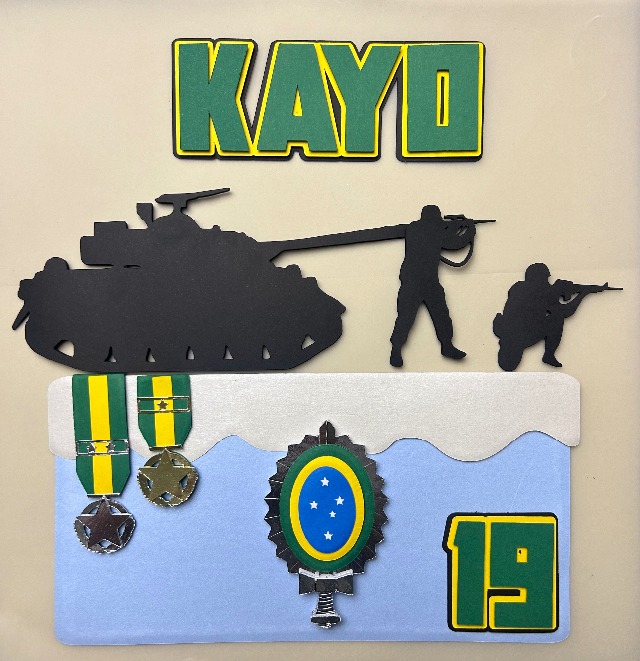 Exército em Camadas - Topo de Bolo