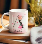 Alfabeto Floral - Você é a melhor mãe do Universo  - Arte Avulsa Caneca - Imagem 2
