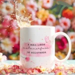 A mais Linda Metamorfose já Registrada - Arte Avulsa Caneca - Imagem 2