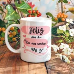 Eu vou contar até três - Arte Avulsa Caneca