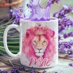 Mãe Leoa Rosa - Arte Avulsa Caneca