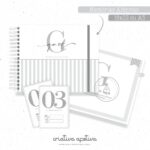COMBO Clássico Alfabeto Cinza - Imagem 2