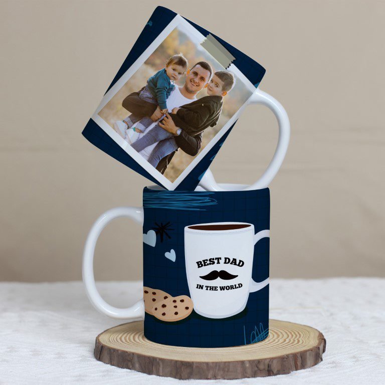 2-8 Father Day Foto - 2 Artes Avulsa Caneca (Yukina) - Imagem 1