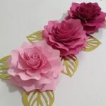 Molde para Rosa + folha