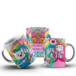 A Hora do Amor - Hora da Aventura - 3 Artes Avulsa Caneca (Pop Art)
