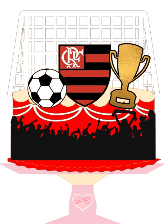 Flamengo - Topo de Bolo