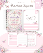Borboletas Lettering 2027 - Professores - Imagem 6