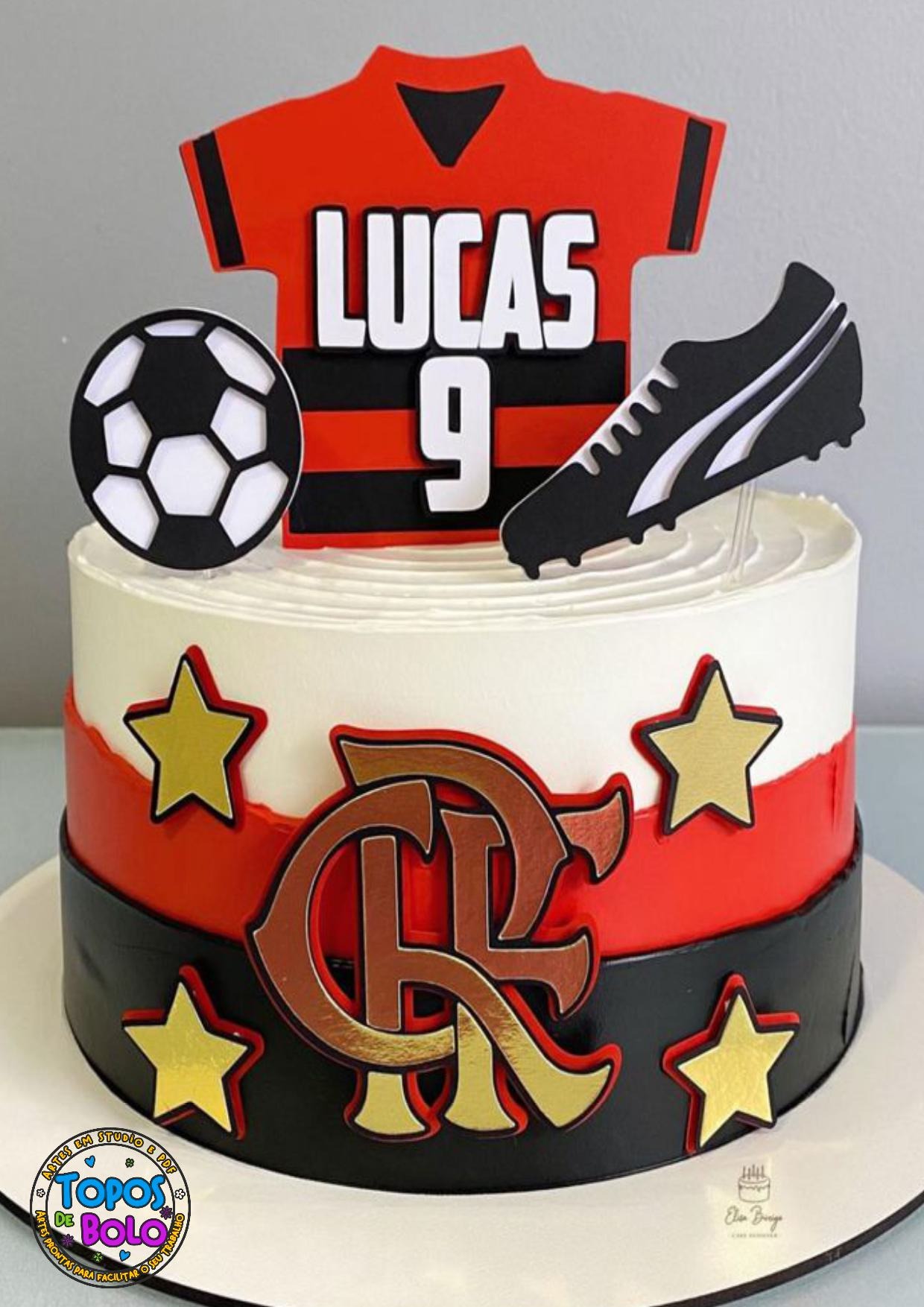 Flamengo Fc - Topo de Bolo
