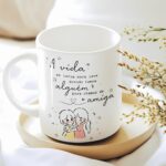 A vida se torna mais leve - Arte Avulsa Caneca