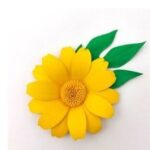 Molde Flor Amarelo