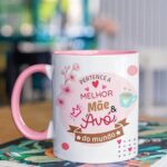 Pertence ao melhor Pai e Vô/Mãe Vó do Mundo - 2 Artes Avulsa Caneca - Imagem 2