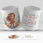 A jornada pode ser difícil - Arte Avulsa Caneca (Familia Sublimatica)