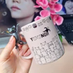 Gatinhos - Suga, Min Yoongi BTS - Arte Avulsa Caneca
