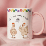 Eu e você, juntas no caos - Arte Avulsa Caneca