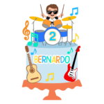 Baterista - Topo de Bolo
