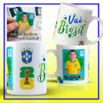 Copa do Mundo - Arte Avulsa Caneca + Figurinha