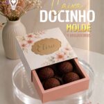 Moldes Caixa Para Docinho e Brigadeiro Gaveta