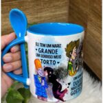 2 Artes Avulsas Caneca - Sorriso Torto Ele e Ela - Imagem 4