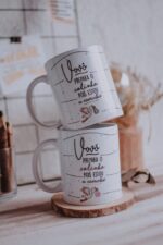 Vô e Vó Cegonha - 2 Artes Avulsa Caneca