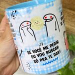 Lua Azul Flork - Arte Avulsa Caneca