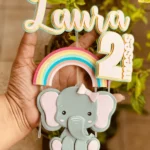 Elefante - Topo de Bolo