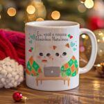 Eu, você e nossos filminhos Natalinos - Arte Avulsa Caneca