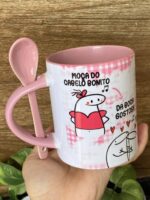 Moça do Cabelo Bonito - Arte Avulsa Caneca