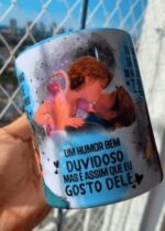 Sorriso Torto - Enrolados Ele - Arte Avulsa Caneca - Imagem 3