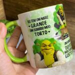 Sherek e Fiona - Arte Avulsa Caneca
