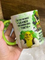 Sherek e Fiona - Arte Avulsa Caneca