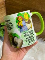 Sherek e Fiona - Arte Avulsa Caneca - Imagem 3