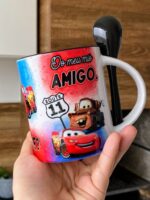 Meu Mió Amigo - Carros - Arte Avulsa Caneca - Imagem 2