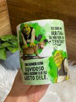 Sherek e Fiona - Arte Avulsa Caneca - Imagem 2