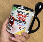 Meu Pai Super Herói - Arte Avulsa Caneca - Imagem 3