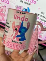 Ela não é apenas uma Garota ... Angel Stitch - Arte Avulsa Caneca - Imagem 5