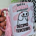 Palavra Favorita -  Arte Avulsa Caneca