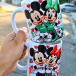 Mickey & Minnie - Torcedor Favorito - 6 Artes Avulsa Caneca