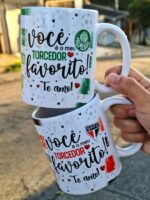 Mickey & Minnie - Torcedor Favorito - 6 Artes Avulsa Caneca - Imagem 2