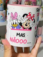 Pobres e Fofoqueiros Minnie e Margarida - Arte Avulsa Caneca (Caneca Criativa) - Imagem 4