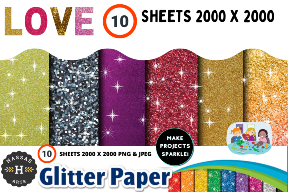 Glitter-Papers-Digital-Papers-Textures-18352892 Papel Digital Textura Glitter - Imagem 1