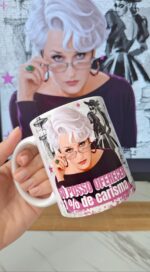 Só posso oferecer 1% de carisma - Filme O Diabo Veste Prada - Arte Avulsa Caneca