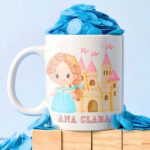Príncipe e Princesa- Arte Avulsa Caneca Escolar
